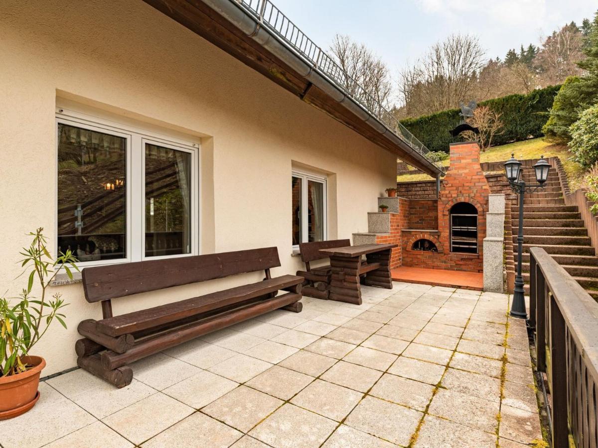 Majestic Holiday Home With Jacuzzi Unterschönau Zewnętrze zdjęcie