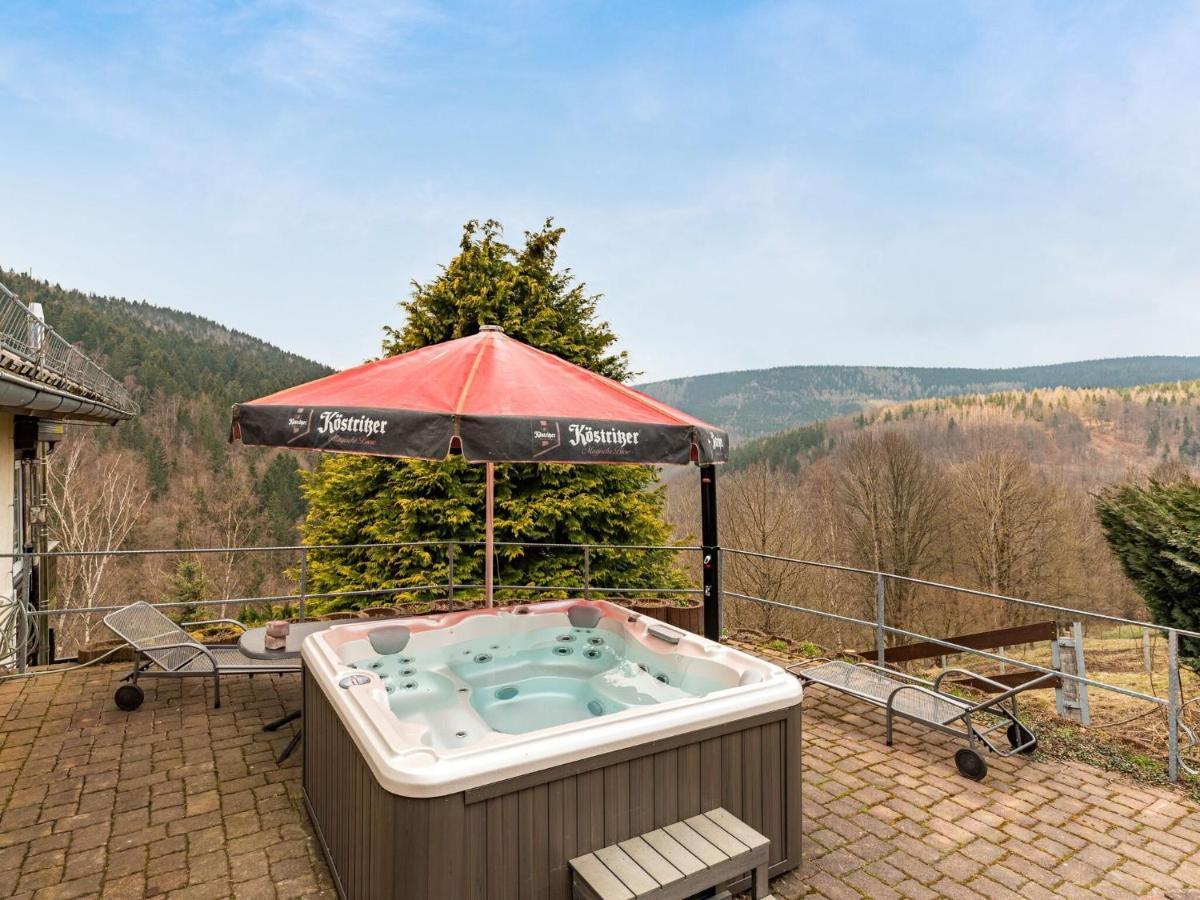Majestic Holiday Home With Jacuzzi Unterschönau Zewnętrze zdjęcie